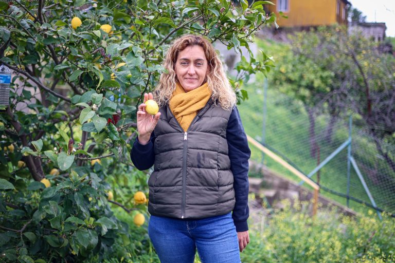 A Menton, lei riporta alla vita i limoni del giardino della famiglia, «non abbandonare il nostro patrimonio…».»