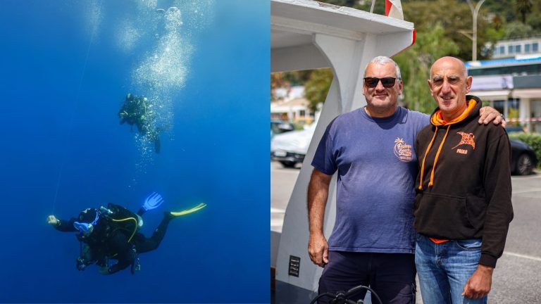 Côte d’Azur : l’incroyable évolution des fonds marins de Menton racontée par ces pionniers de la plongée azuréenne ! palmes-beach-plongee-menton