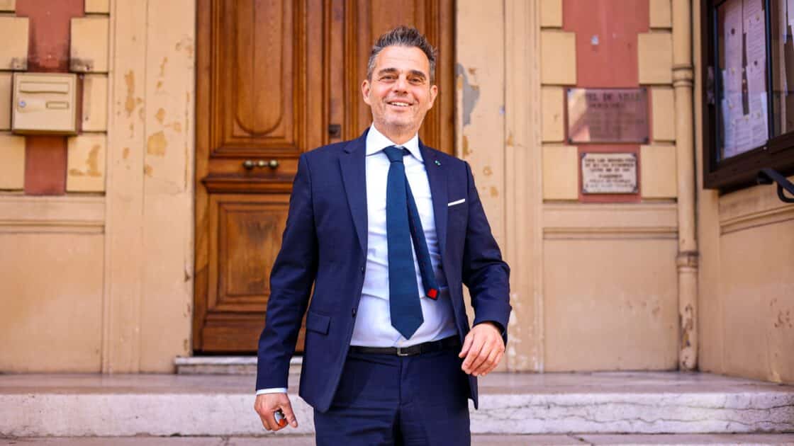 Jean-Christophe Storaï, le premier adjoint au maire de Menton
