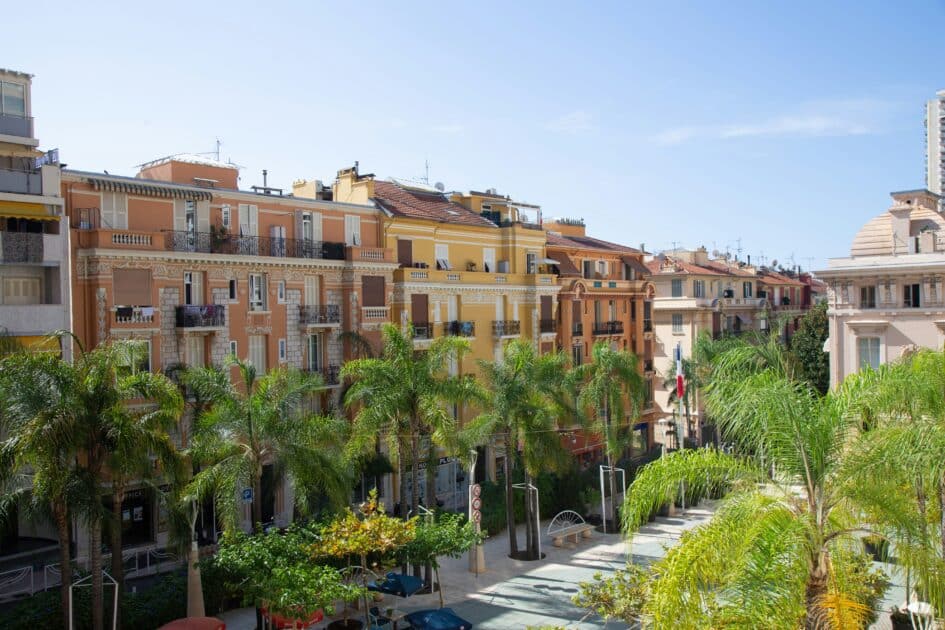 belle vue urbain de Beausoleil