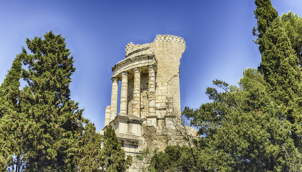 Trophy of Augustus, La Turbie, Cote d'Azur, France