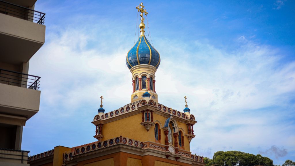 Eglise russe-orthodoxe de Menton