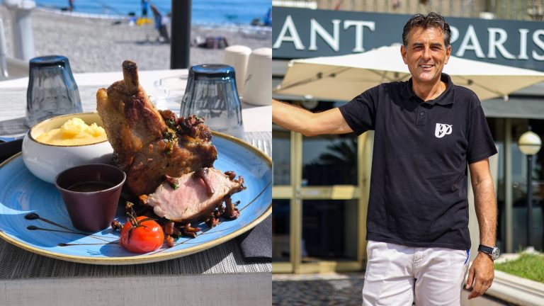 À Menton, ce restaurant face à la mer est devenu la cantine des travailleurs avec ses produits du marché et sa terrasse ensoleillée Paris Palace