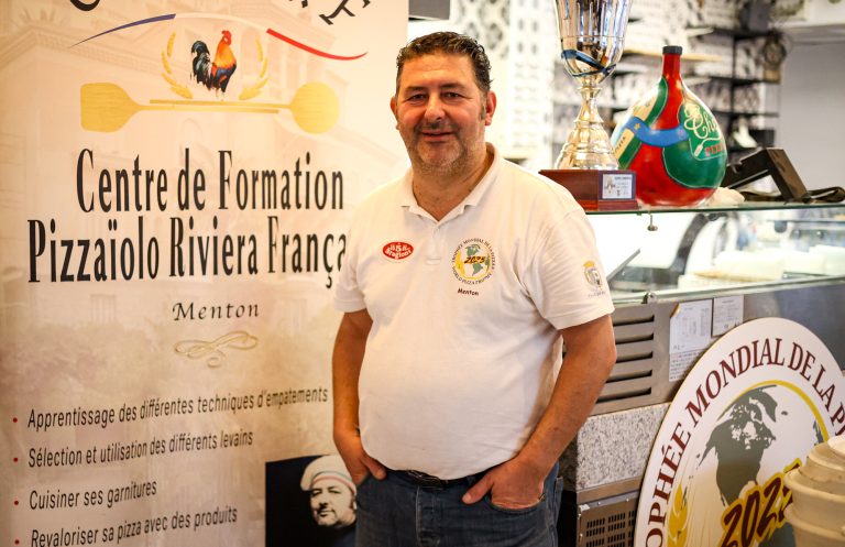 « Je suis étonné qu’il n’y ait pas une pizzeria de Menton représentée » : 5 questions au champion du monde 2017 avant le Trophée mondial de la pizza Laurent Raimondo Pizza Menton